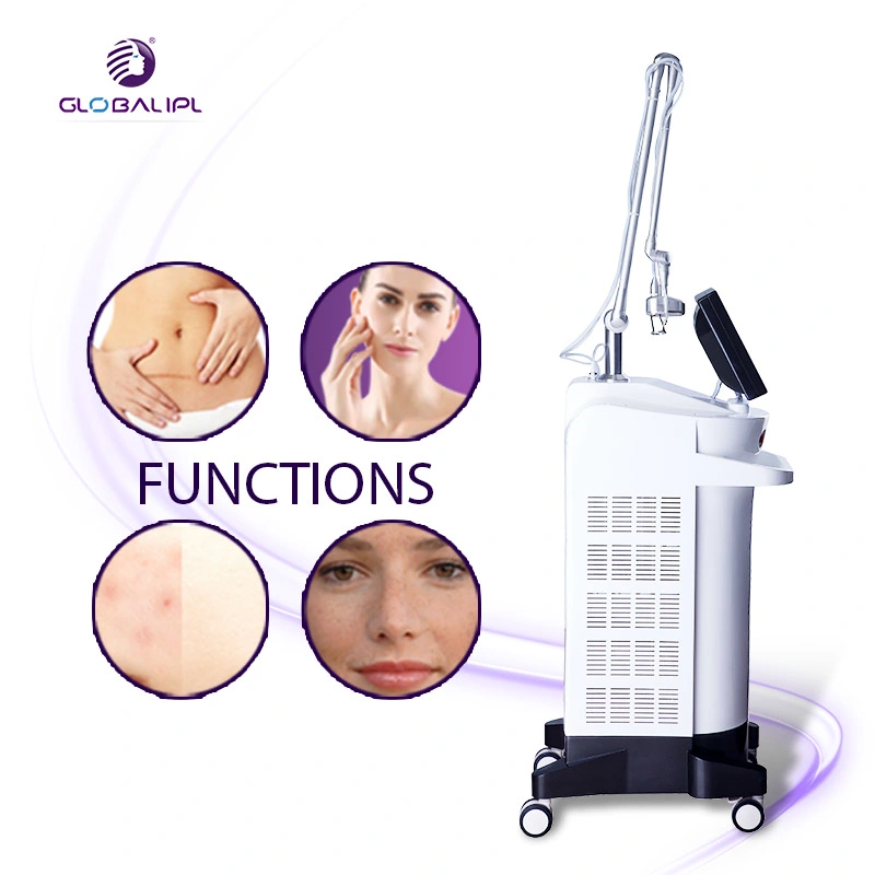 Láser fraccional de CO2 Skin Rejuvenation 10600nm belleza equipos para el cuidado de la piel utilizar Salon