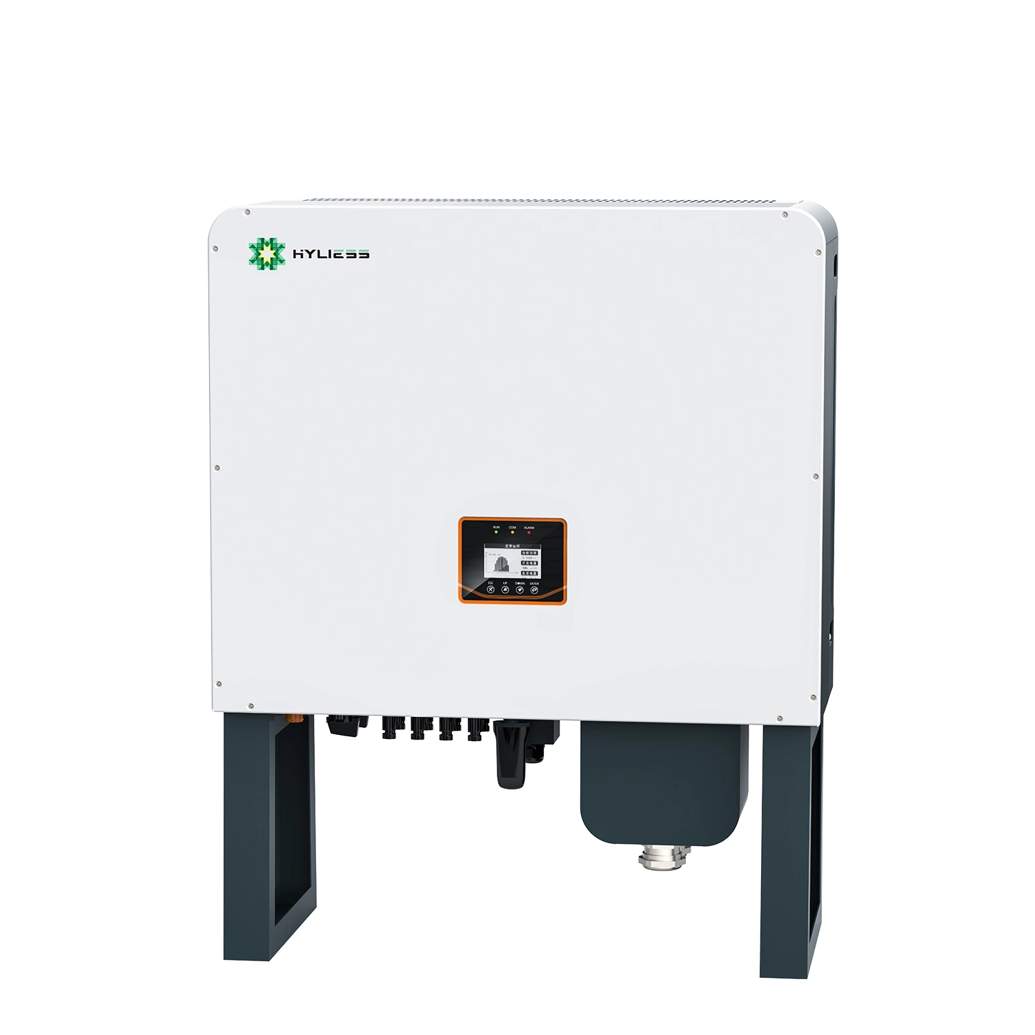 Une grande efficacité 12V 24V 48V Trois Phase 60 Kw Puissance solaire hybride inverseur avec module de chargeur de batterie du système pour panneau solaire