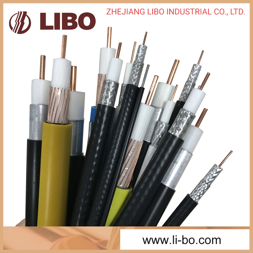 Coaxial Cable of Semi Finished Braiding Rg59/RG6/Rg11 Cable