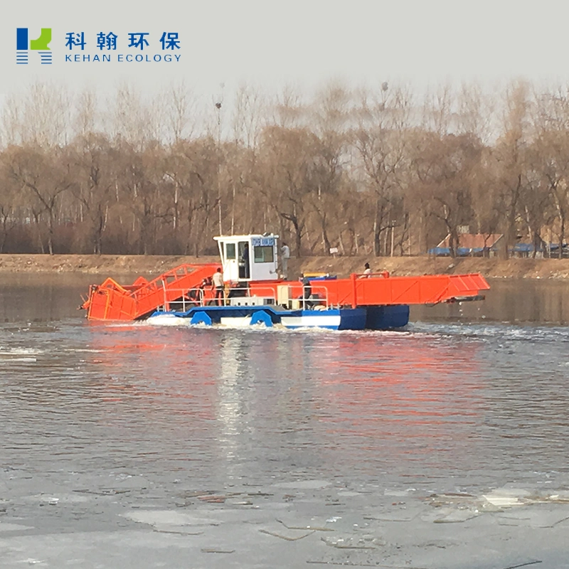 Aquatic Weed Harvesting Boote für Wasserpflanzen Entfernung auf Verkauf