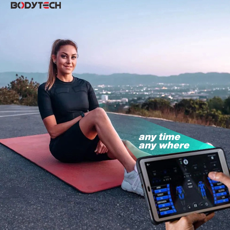 Commercial Business Wireless EMS Suit Training Gym Gewicht verlieren Wireless Elektrische Stimulation EMS Anzug