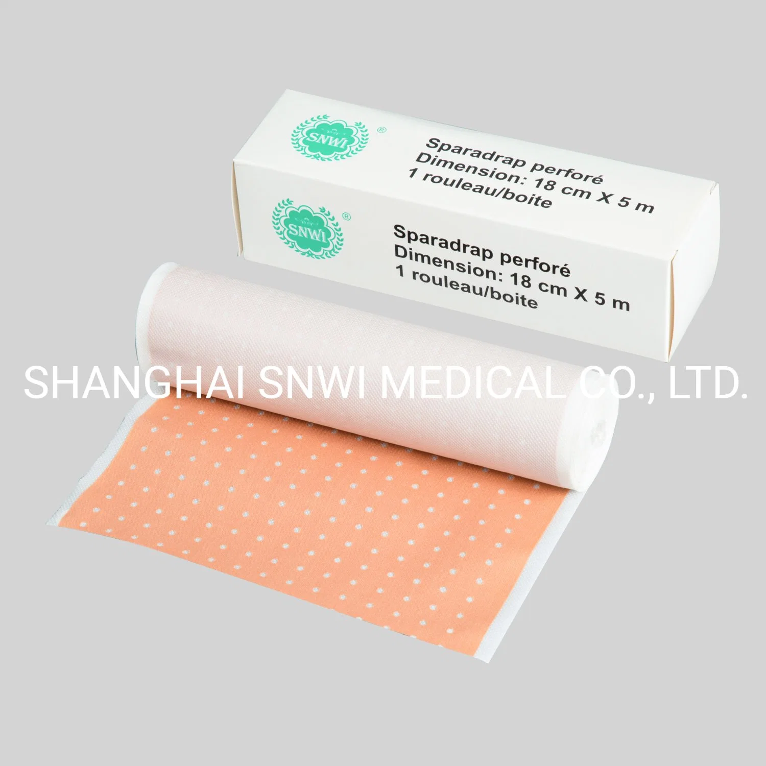 Medical Surgical Transparent Washable Self-Adhesive PE Tape with or Without Cutter