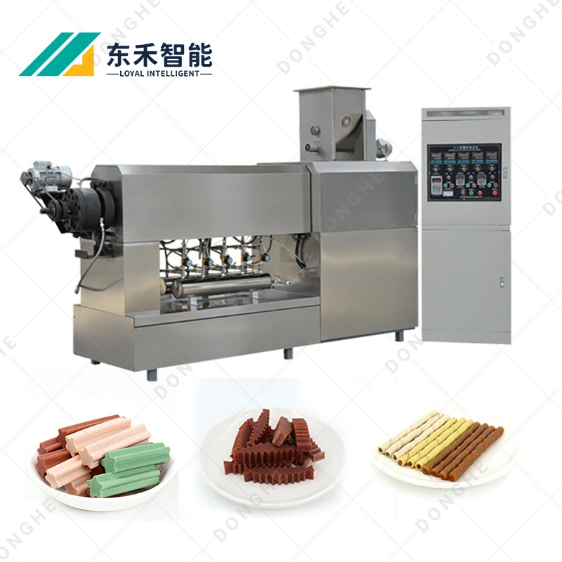 Dog Chewing Food Production Line Dog Food Manufacturing Equipment Pet Food Online