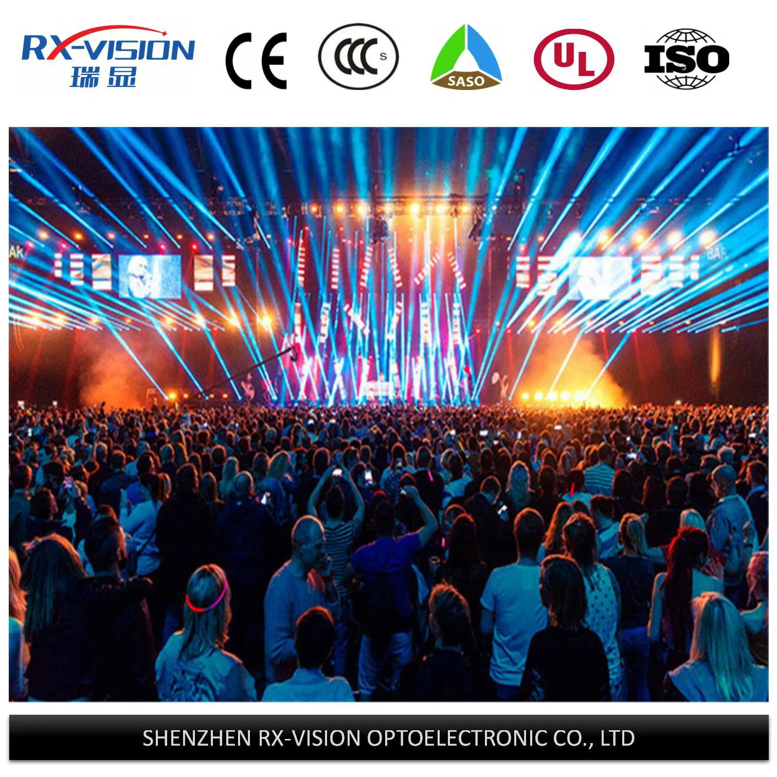 Hot Sell P3.91mm Rental LED Display Screen for Live Show