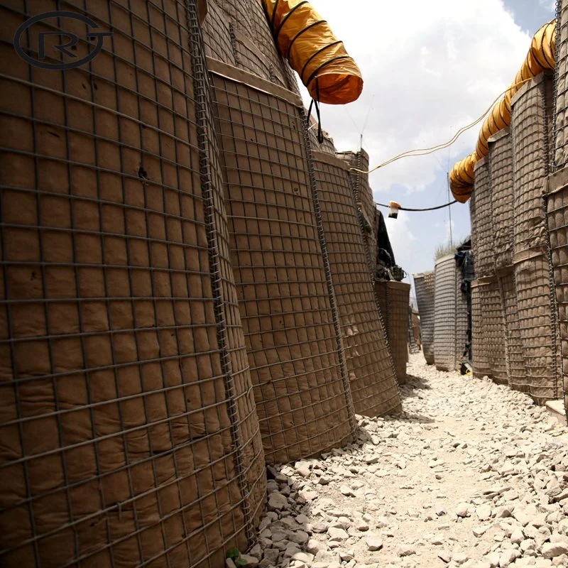 Military Defensive Barrier Hesco Gabion Barrier with Geotextile