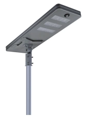 Alta Lumens 9600lm 60W todo en una calle LED Solar Iluminación lámpara de panel solar integrada con sensor de movimiento y CE RoHS IP65