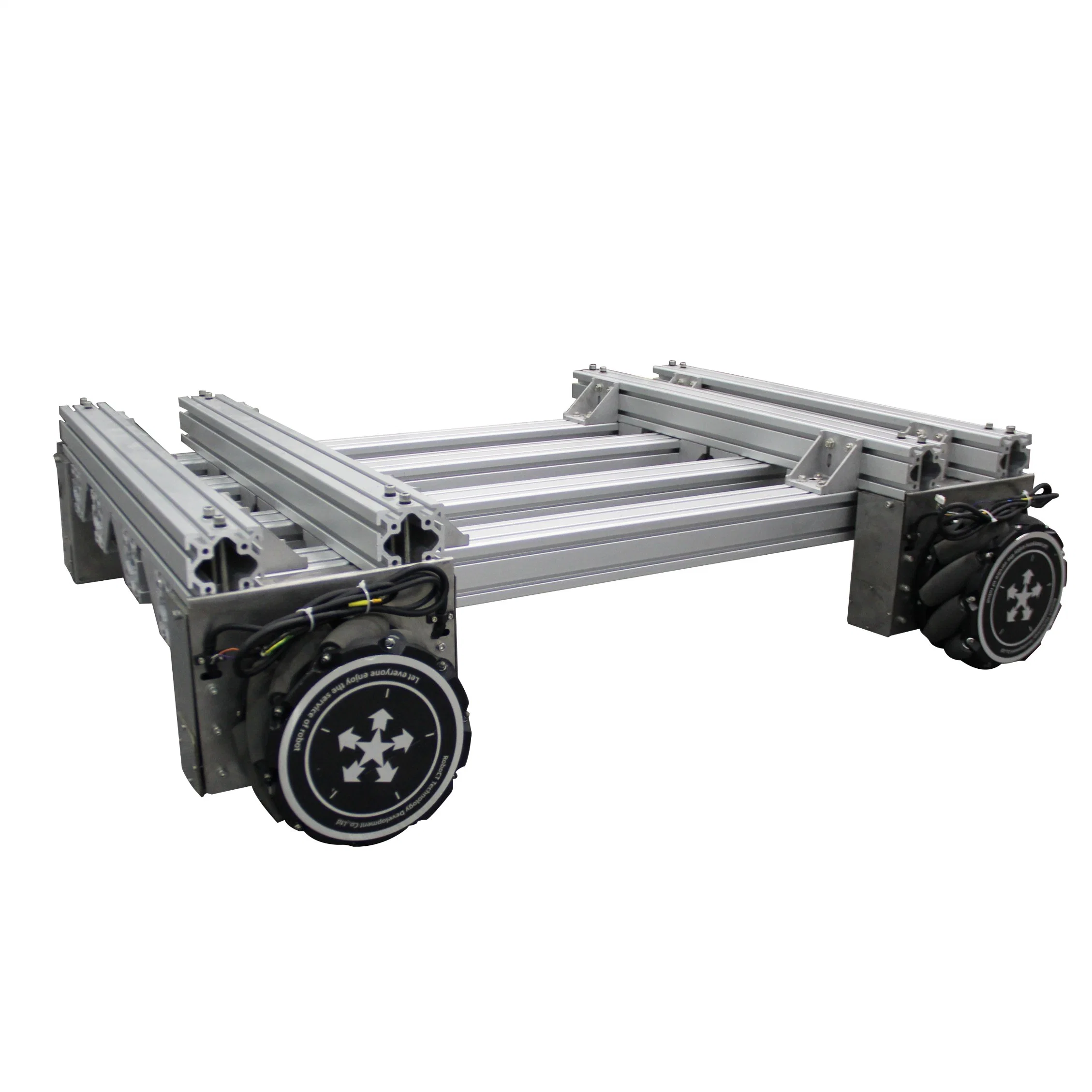 RoboCT 1000kg Mecanum Wheels with Built-in Drive Encoder Brake 10inch