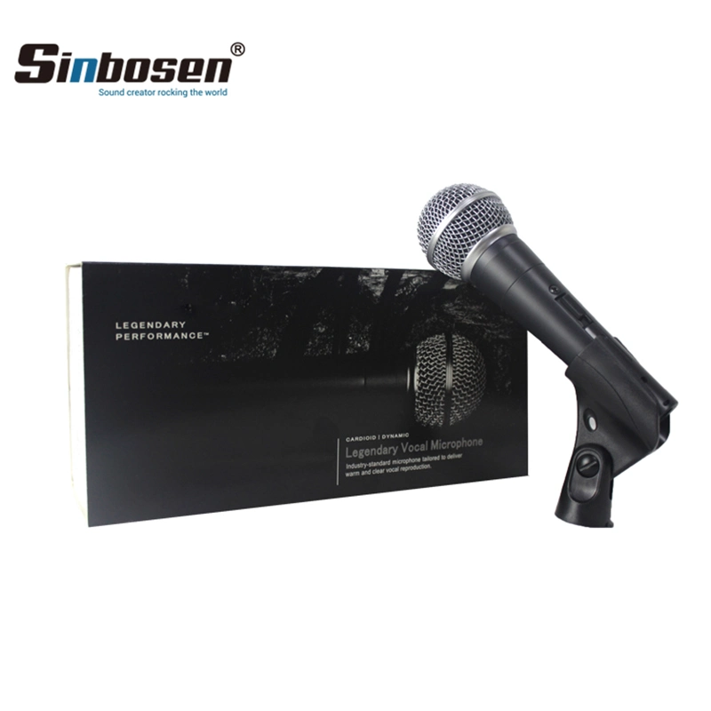 Mic Dynamic Microphone Sm58 Professional Recording Microphone for Instruments