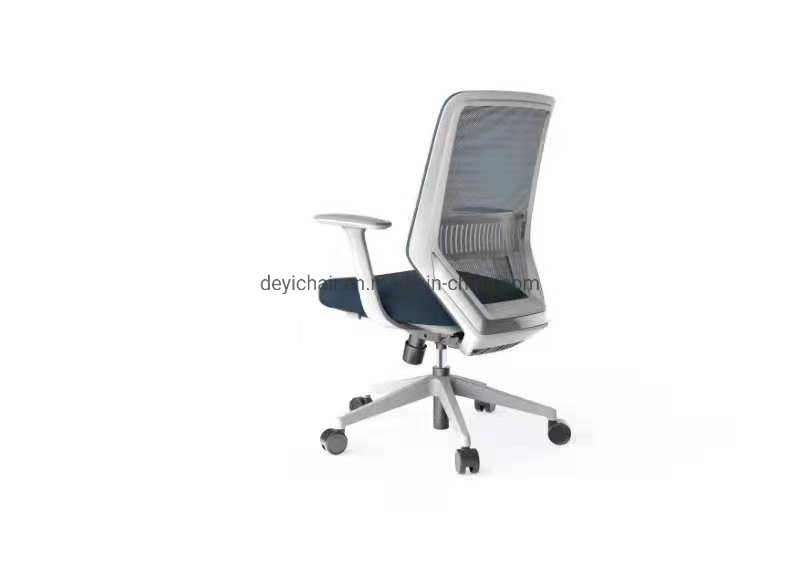 350mm Nylon High Base PU Castor Class 4 Gas Lift Simple Mechanism with Fixed Arms Headrest Optional Mesh Office Furniture