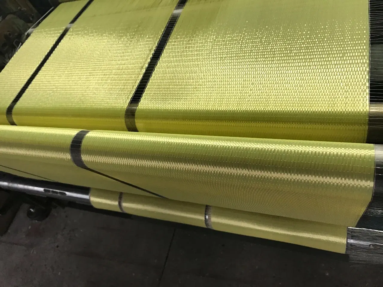 Fireproof Yellow 3000d Ud Aramid Fabrics for Firefighter Uniform