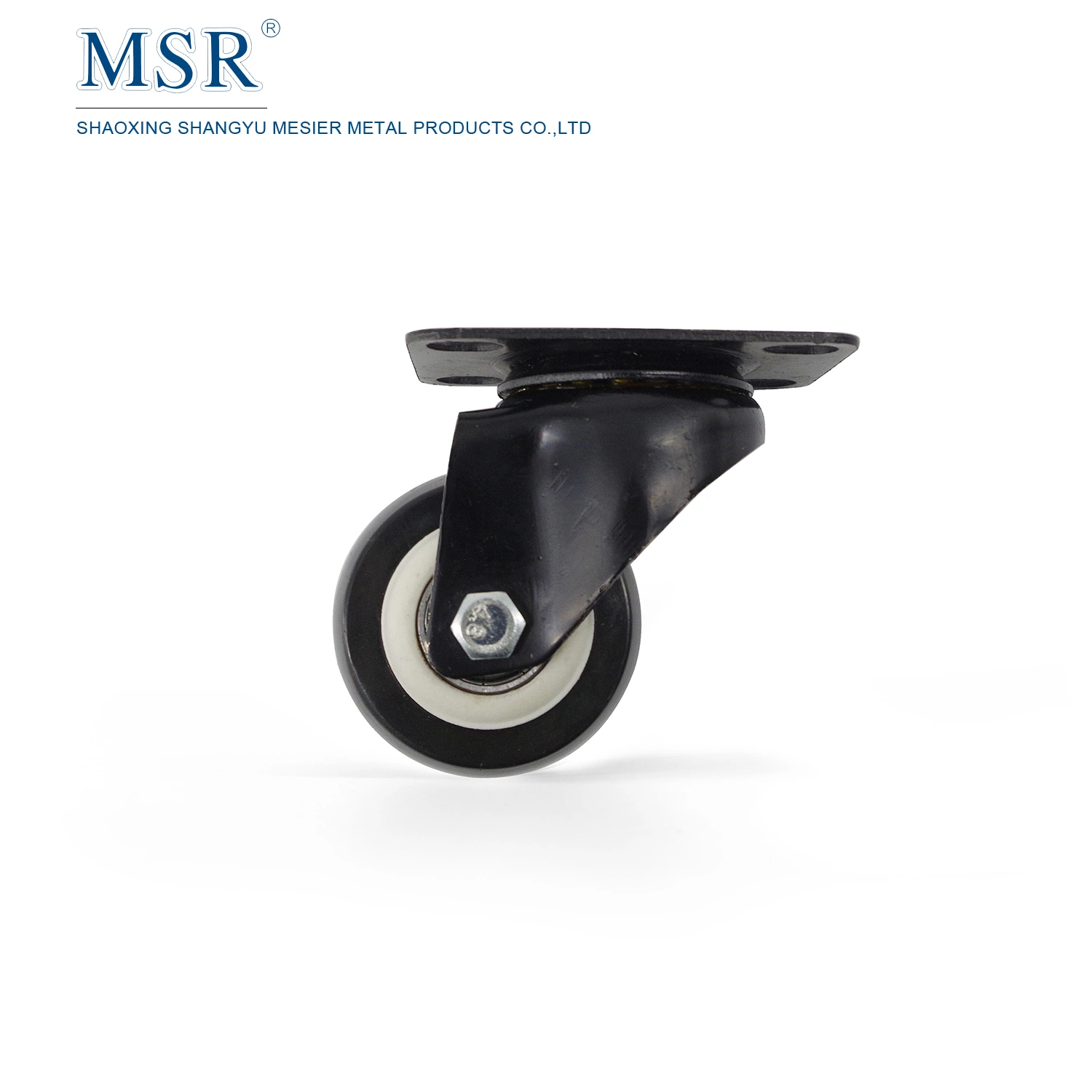 Best Price Black Nylon Wheel Black Flange Mount Casters Used for Machine