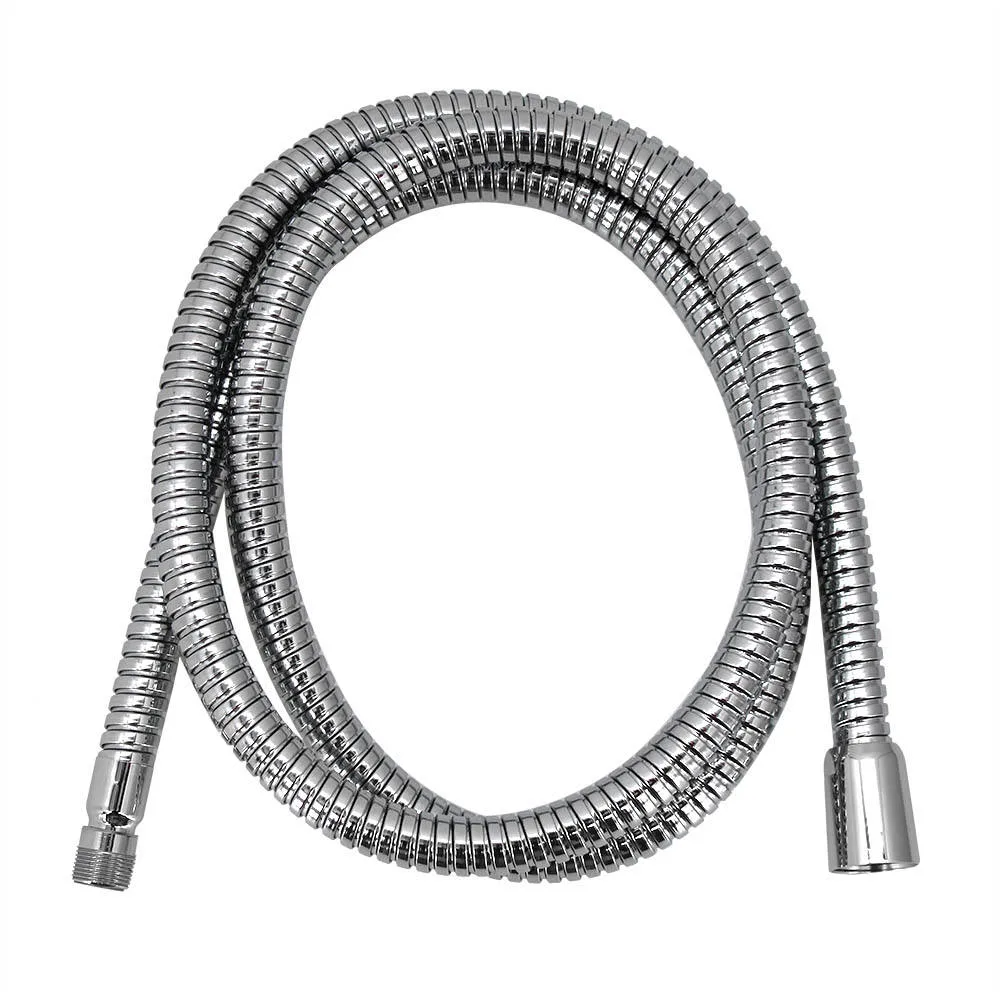 14X1500mm Explosion-Proof and Leak-Proof Stainless Steel Bathroom Shower Hose Kitchen Special Pipe