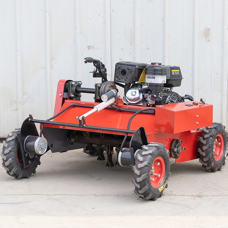 Mower Grass Cutter Robot Remote Control Lawn Mower Brush Cutter Agricultural Machinery From The Manufacturer