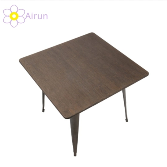 Wholesale/Supplier Dining Room Used Restaurant Vintage Industrial Metal Frame Dining Used Tables and Chairs for Restaurant