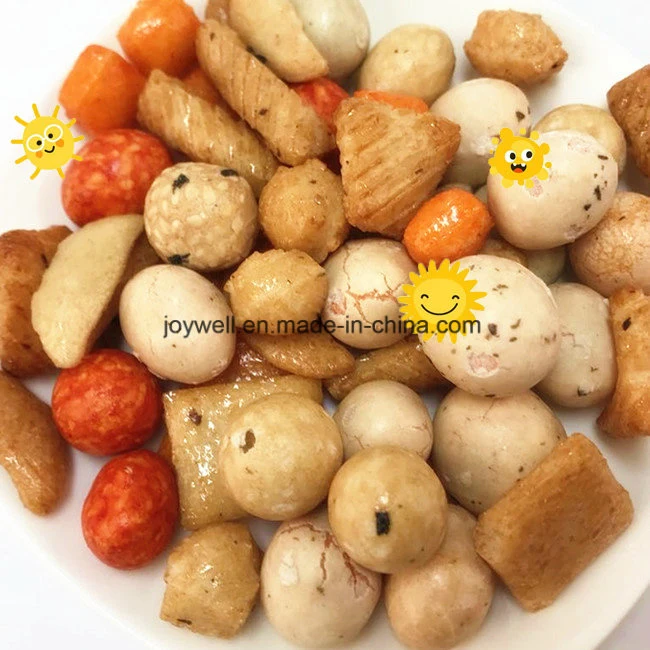 Roasted Rice Crackers Customized Mixed Rice Crackers