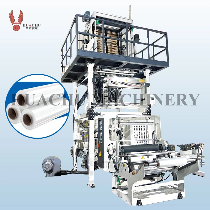 Good Price HDPE LDPE LLDPE Three Layer ABA Film Blowing Machine Film Extrusion Blown Machine for Food Package Agriculture Film Blowing Machine Plastic Machine