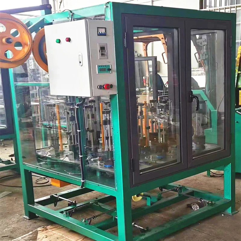 Automatic Vertical High Speed Lightning Protection Graphite Grounding Wire Braiding Machine