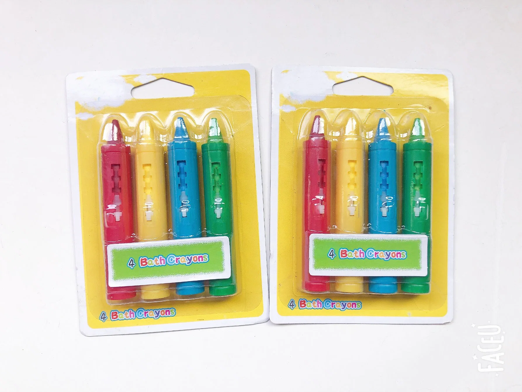 Washable Easily Bath Crayons Drawing in The Bathroom for Kids During Bath Time