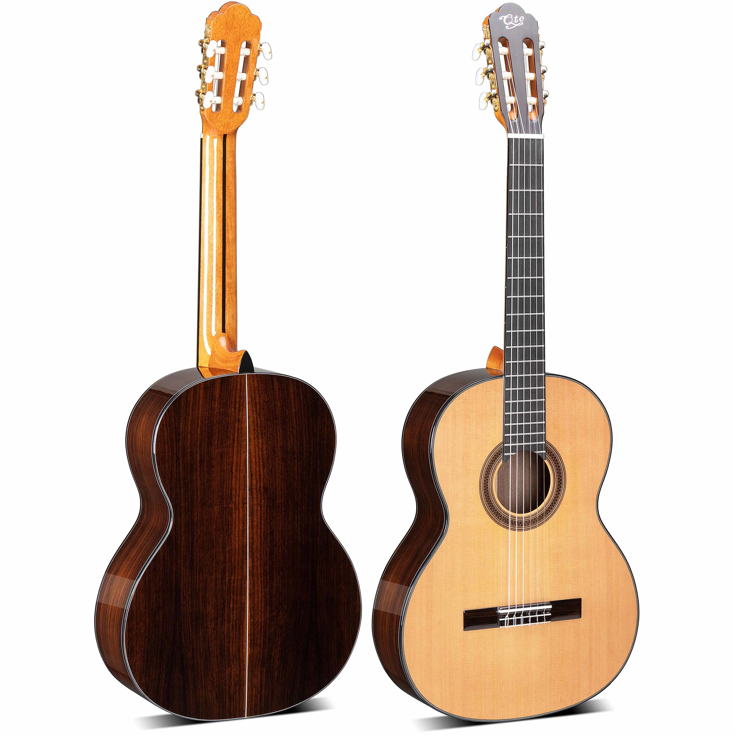 OEM 39 pulgadas Spruce Top Solid Wood Guitarra clásica