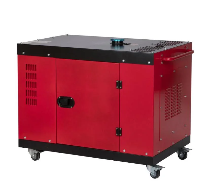 Inquiry About Air Cooled Sient Diesel Generator with High quality/High cost performance  Soundproof