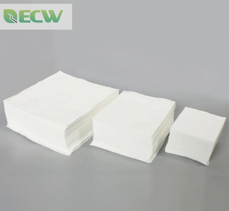 4 Inches Industrial Cleaning Cloth Clean-Room Lint-Free Wipes