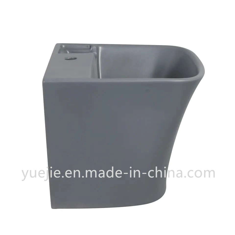 Popular Hotel Apartment Rectangular Sanitary Ware Wall Hung Mounted Washbasins Ceramic Bathroom Sink