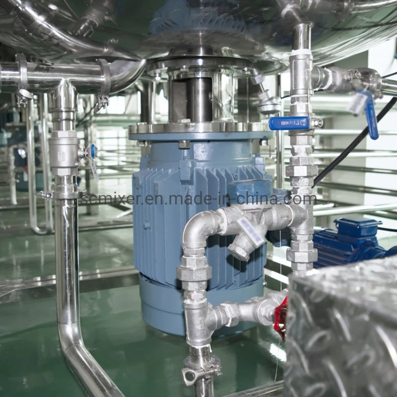 Make Shampoo Detergent Liquid Production Line Mixer Homogenizer