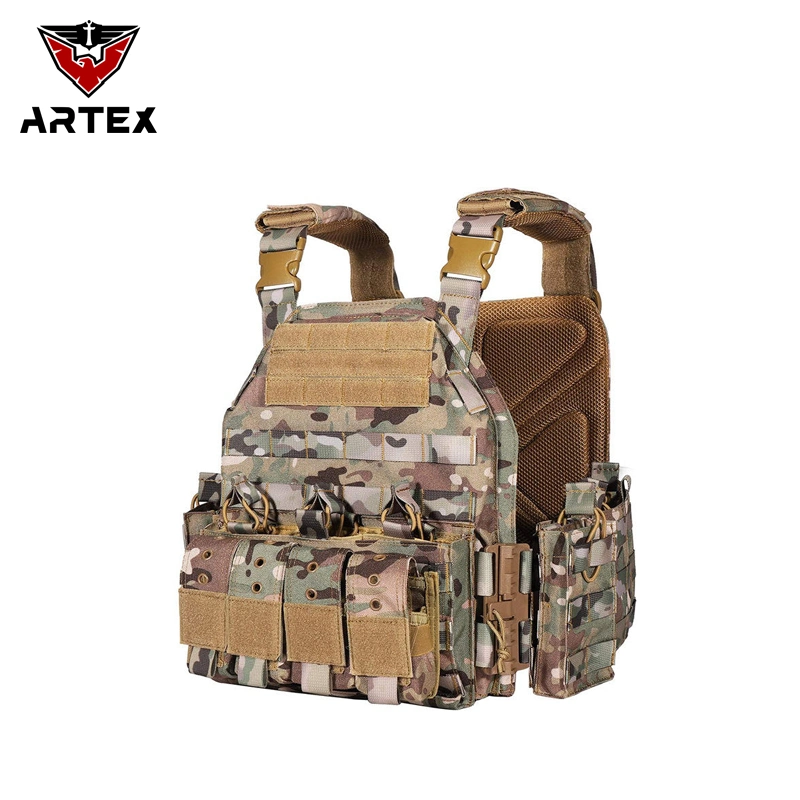 Fabricant Vente en gros équipement militaire extérieur Molle chasse entraînement Quick Release Gilet tactique