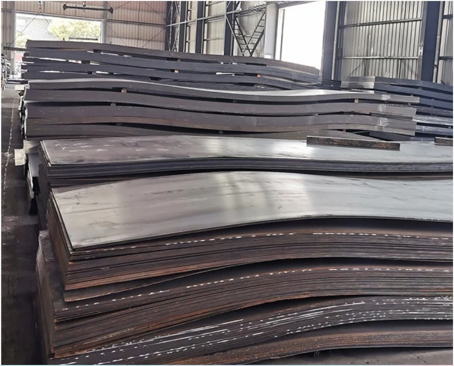 Q235B лист из углеродистой стали толщиной 6–12 мм, обычный, с натуральным покрытием
