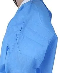 En13795 Disposable Surgical Gown Hospital Patient Gown Clothing Blue with High quality/High cost performance 