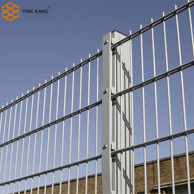 Malha de arame duplo 868 656 malha de solda dupla vedação metálica Painel PVC Segurança do perímetro vedação PVC revestido a PVC soldado duplo Fio fence