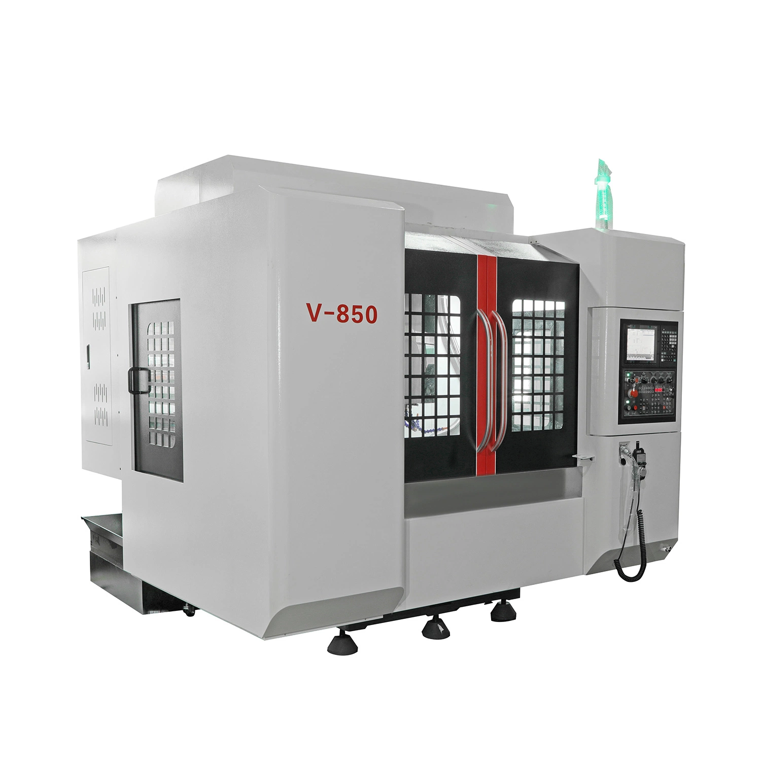 Vmc850 CNC Vertical Milling Machining Tool with 4th Axis Rotary Table