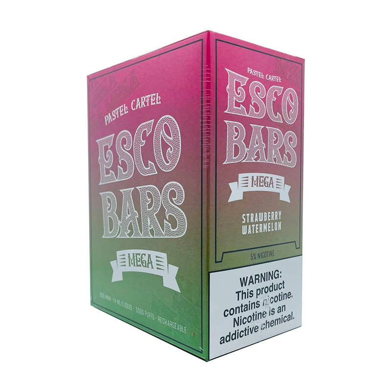 Wholesale/Supplier Esco Bars Mega 5000 Disposable/Chargeable Vapes Esco Bars 5000 Puffs Electronic Cigarette