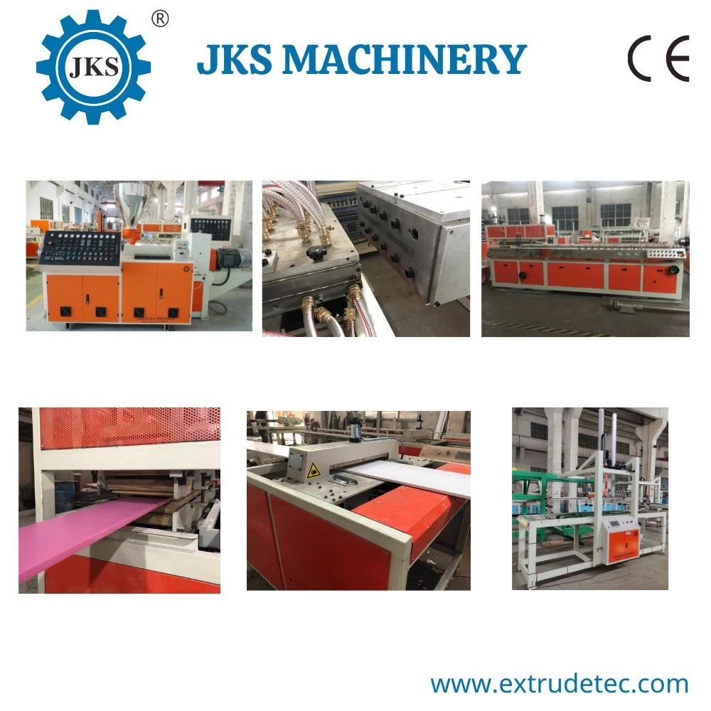 High Speed PVC Ceiling Panel Plastic Wall Panel Profile Extrusion Machine Line