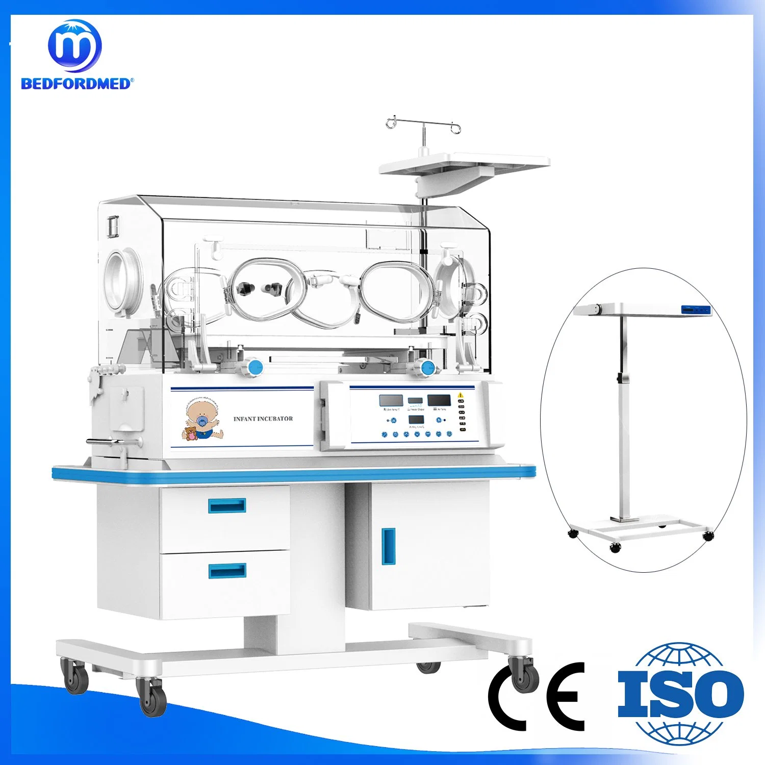 Medical Dedicated Infant Operating Table Infant Incubator (BIN 3000B)