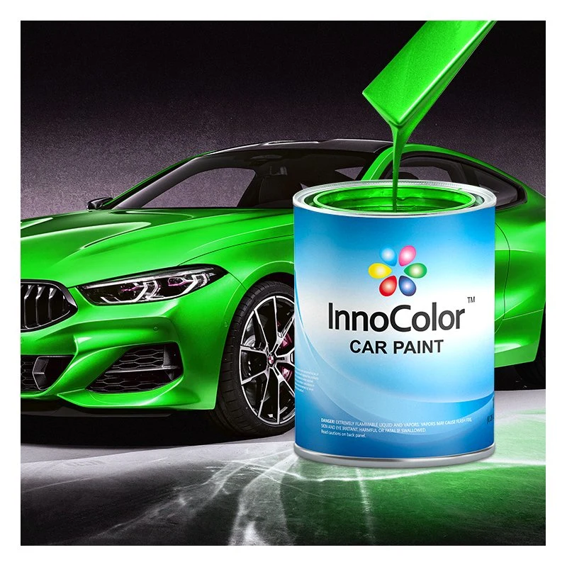 Innocolor Auto Body Car Paint 1K Basecoat Pearl Colors Crystal Coating Automotive Spray Metallic Silver Car Paint