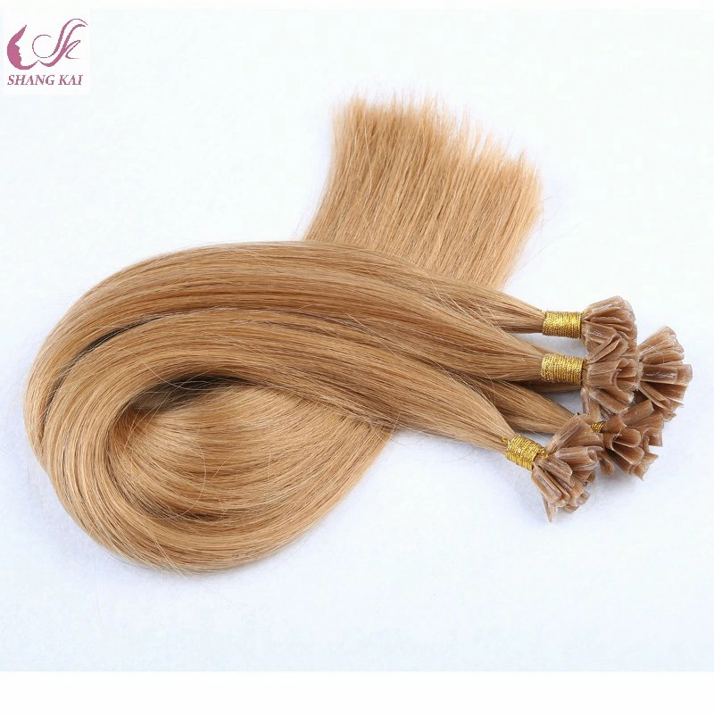 Queratina U-Tip Nail European Human Hair Extension Remy Hair