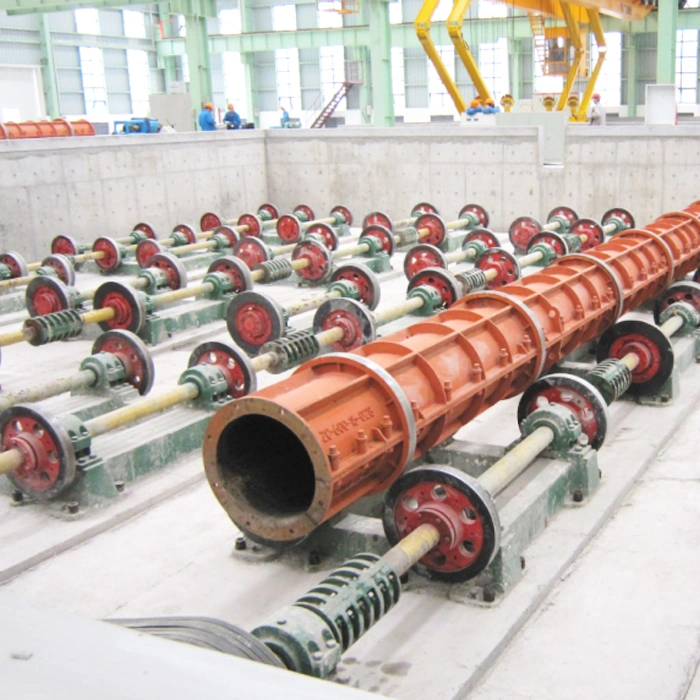 Centrifugal Spinning Drain Steel Concrete Pipe Machine Making