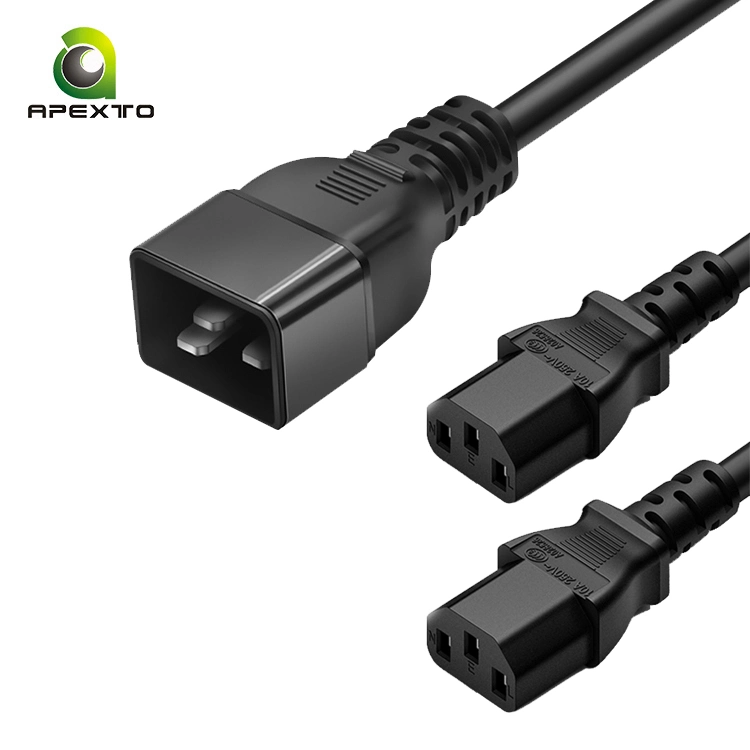 USA EU Tested Power Cord British Standard AC Power Plug 3 Pin Power Cord for Computer Server