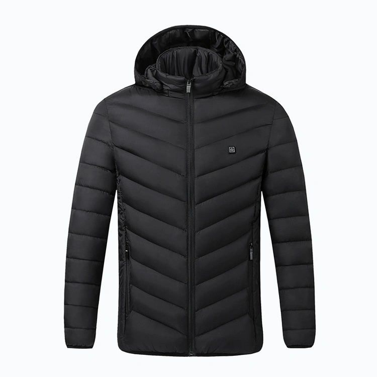 Cotton USB Electrically Heated Jacket Warm Charging Winter Coat