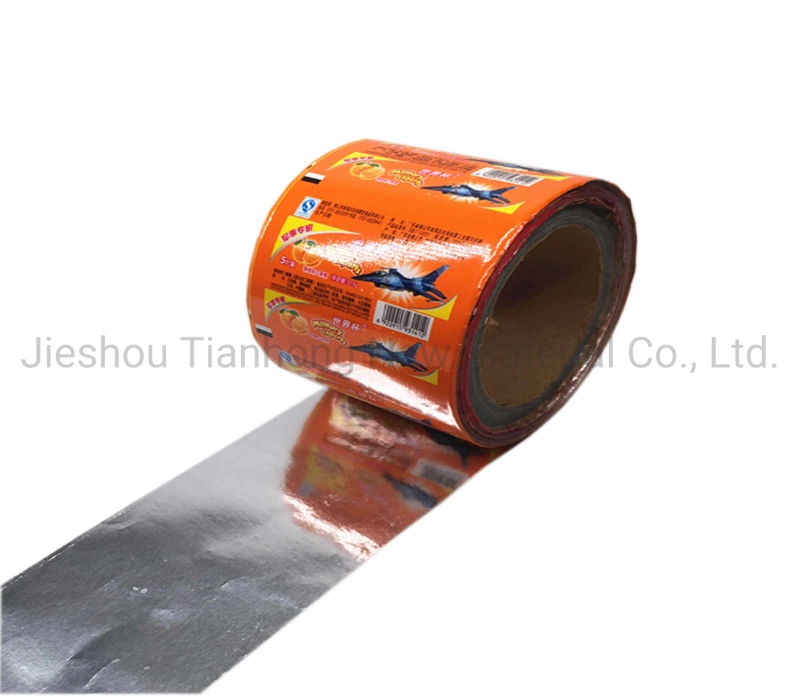 Food Packaging Material Cheese Wrapper Paper Roll Aluminum Foil Paper for Butter/Bouillon Cube Seasoning Cube Wrapper