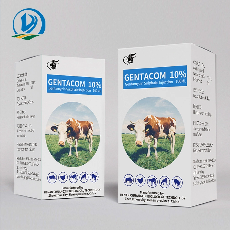 Veterinary Antibiotic Medicine Gentamycin Sulphate Injection 4% 10%