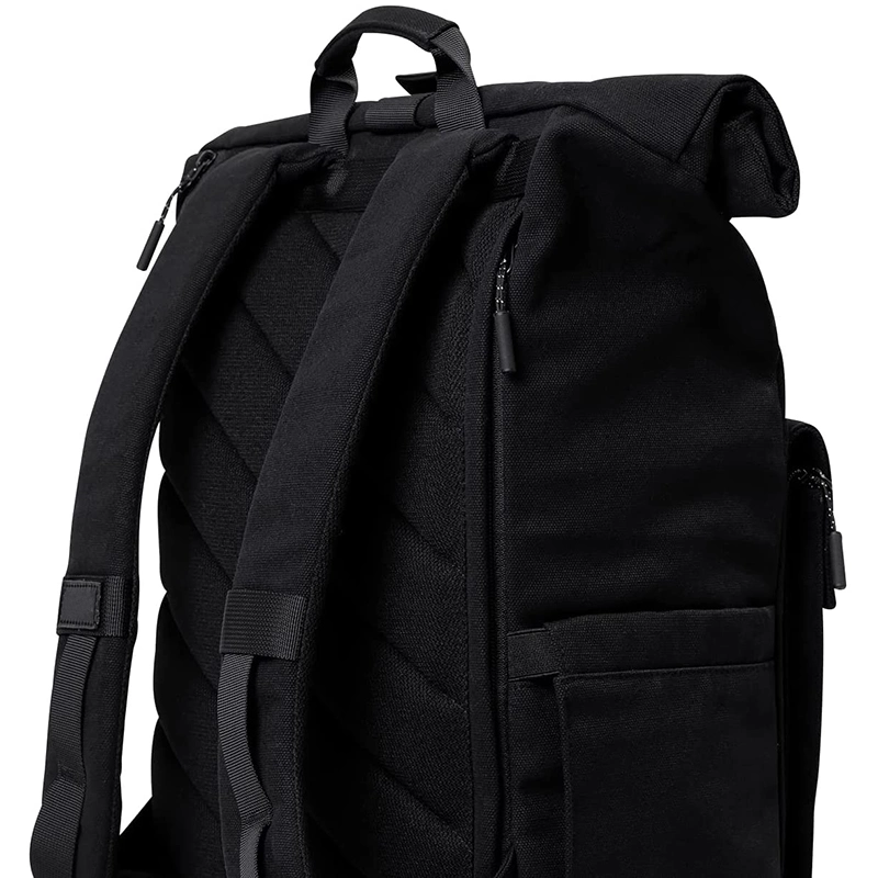 Stylish Water-Resistant School College Travel Rolled Backpack Laptop Bag