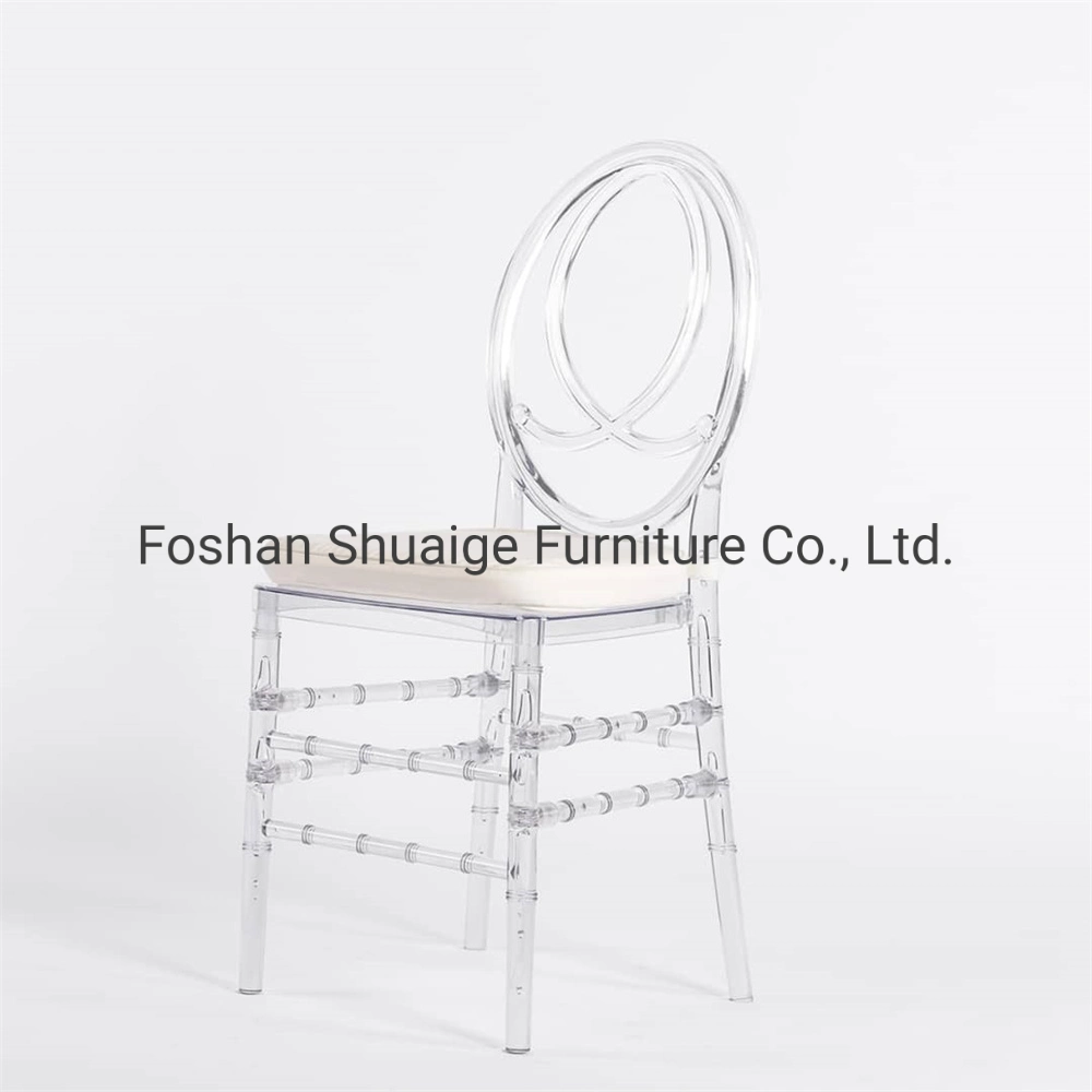 Modern Furniture Clear Acrylic Frame Outdoor Garden Wedding Event Chairs