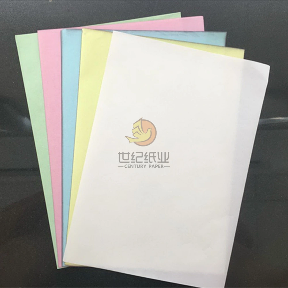 55g Uncoated Carbonized Paper CFB CB Colored NCR Paper