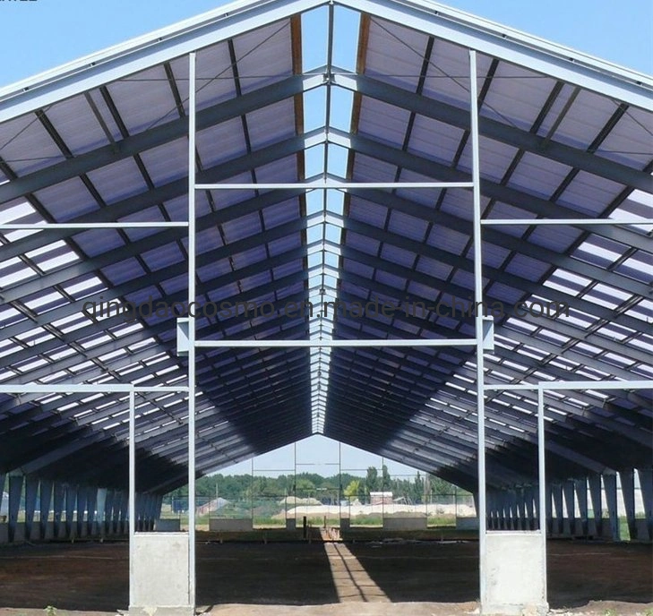 Prefabricated Steel Structure Workshop Factory Warehouse Office Car Showroom Exhibition Hall Building/China 1000 Sqm Painted Hot DIP Galvanized Steel Structure
