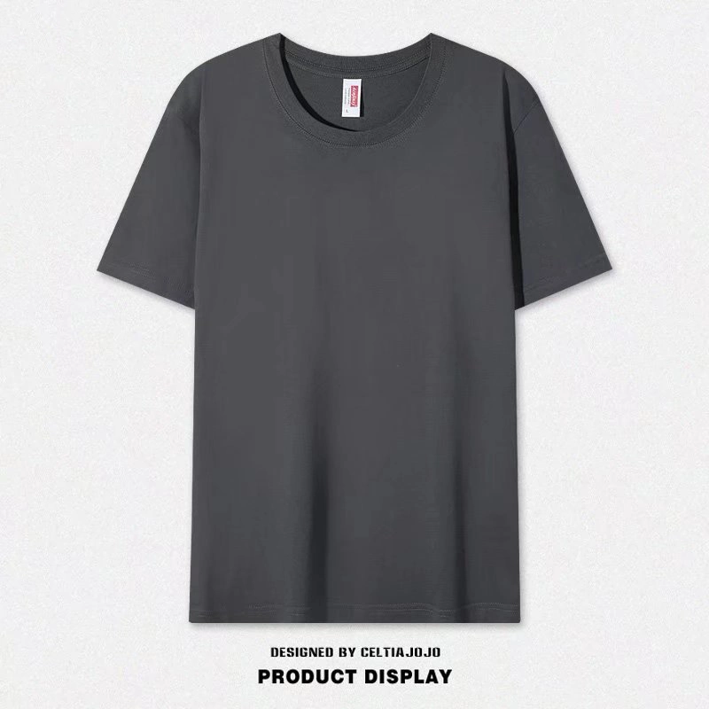 T-shirt personnalisé 100% coton qualité femmes/hommes haut tee Votre propre design logo de marque de vêtements d'impression