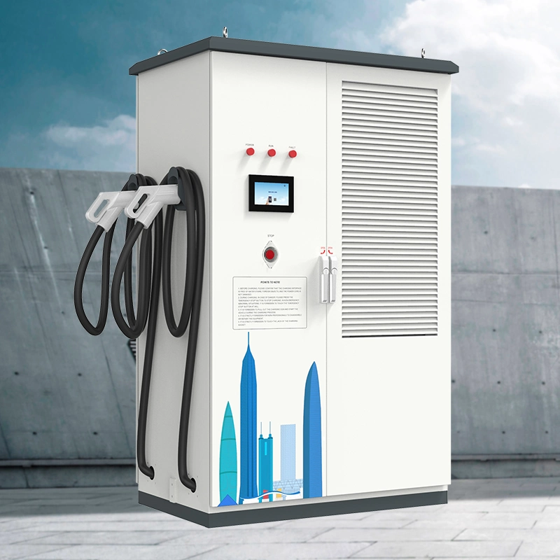 300kw 360kw 480kw CCS1 CCS 2 Chademo Rapid Level 3 DC EV Floor Mounted Fast Street Charging Pile Stations Charger Filling for The Electric Cars