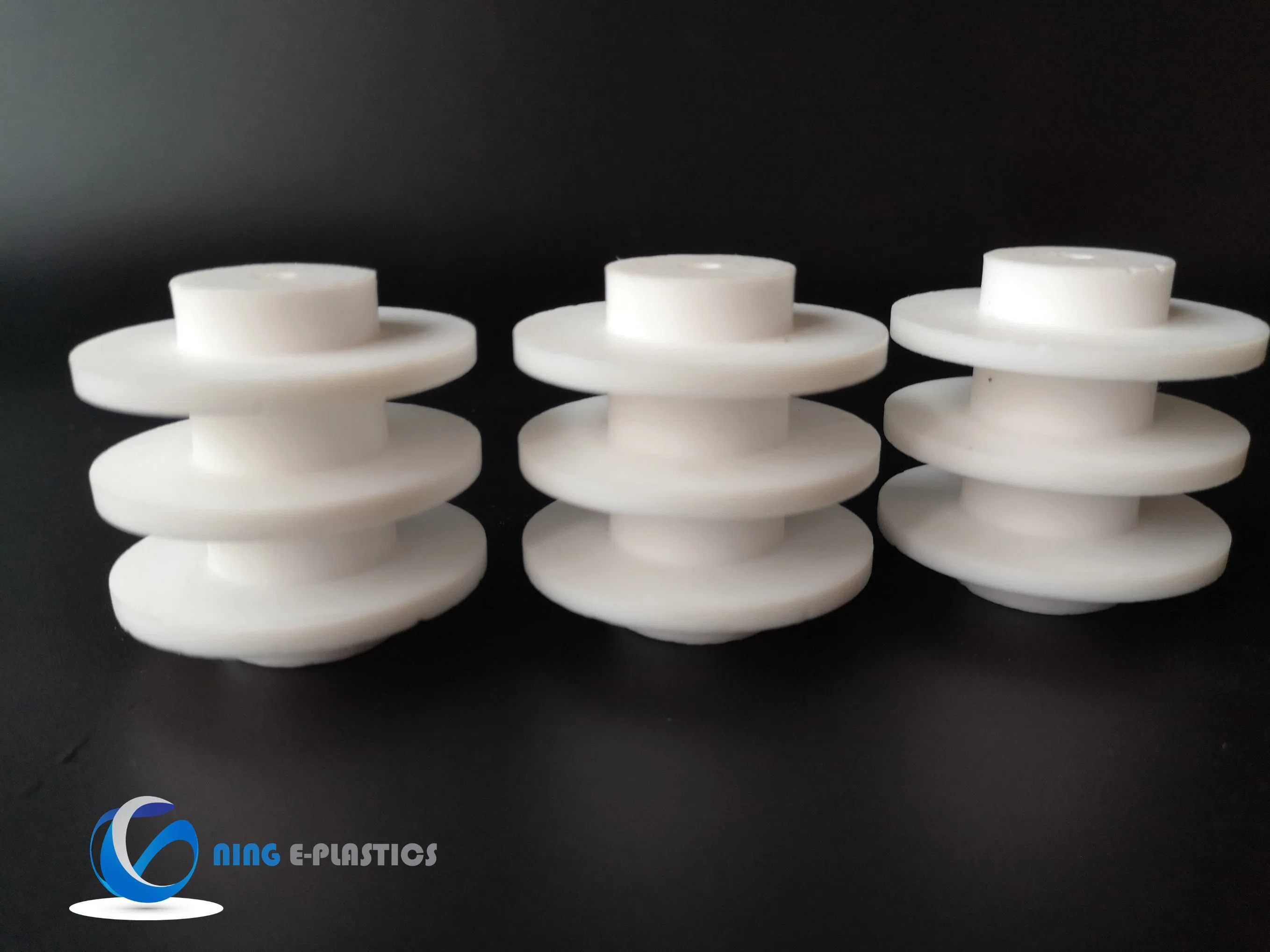 PTFE Insulating Ring Thin Wall PTFE Inserts Bushing Tube Electric Insulation