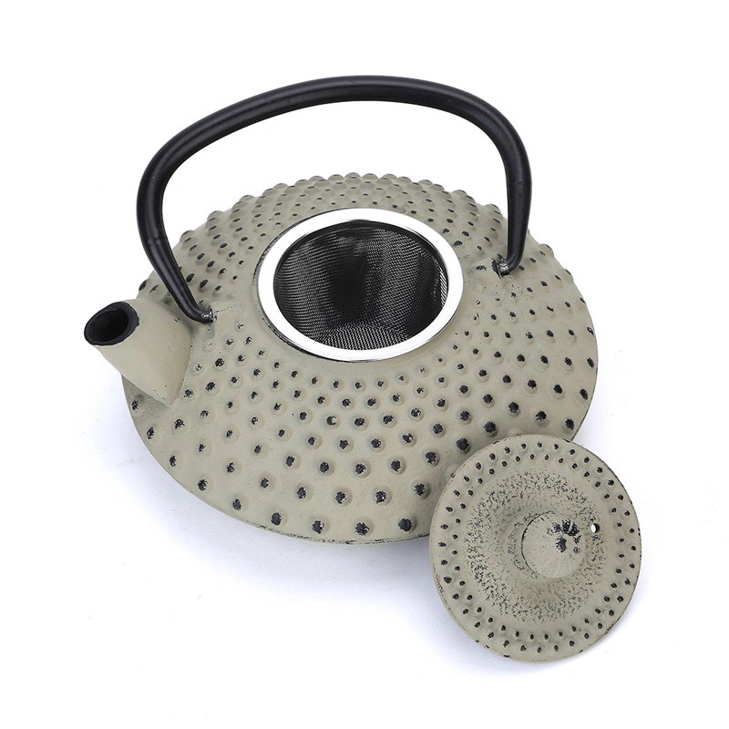 Temperature Retaining Cast Iron Kettle with 304 Stainless Steel Infuser Cast Iron Teapot